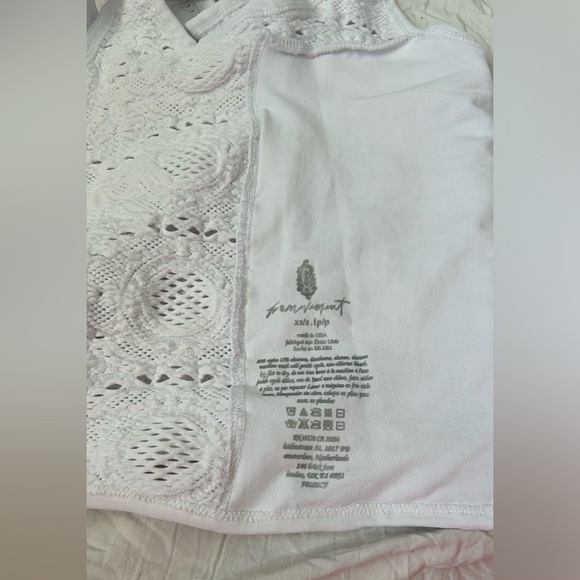 NWOT Free People Serenity Crochet Cami in Size XS/S - Picture 6 of 6